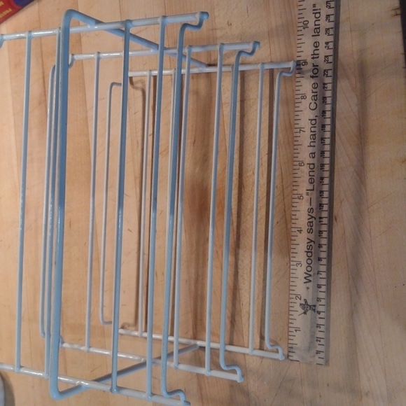Vintage Coated Wire Kitchen Wrap Holder - Picture 5 of 7